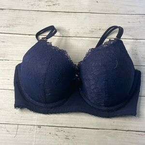 Aerie Navy Lace Bra